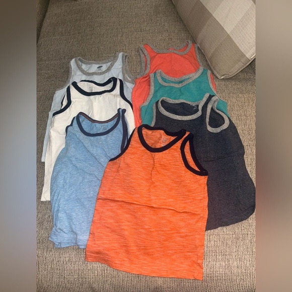 Old Navy Other - Lot of 7 different Kids Sleeveless Tank Tops - Assorted Colors size 2t